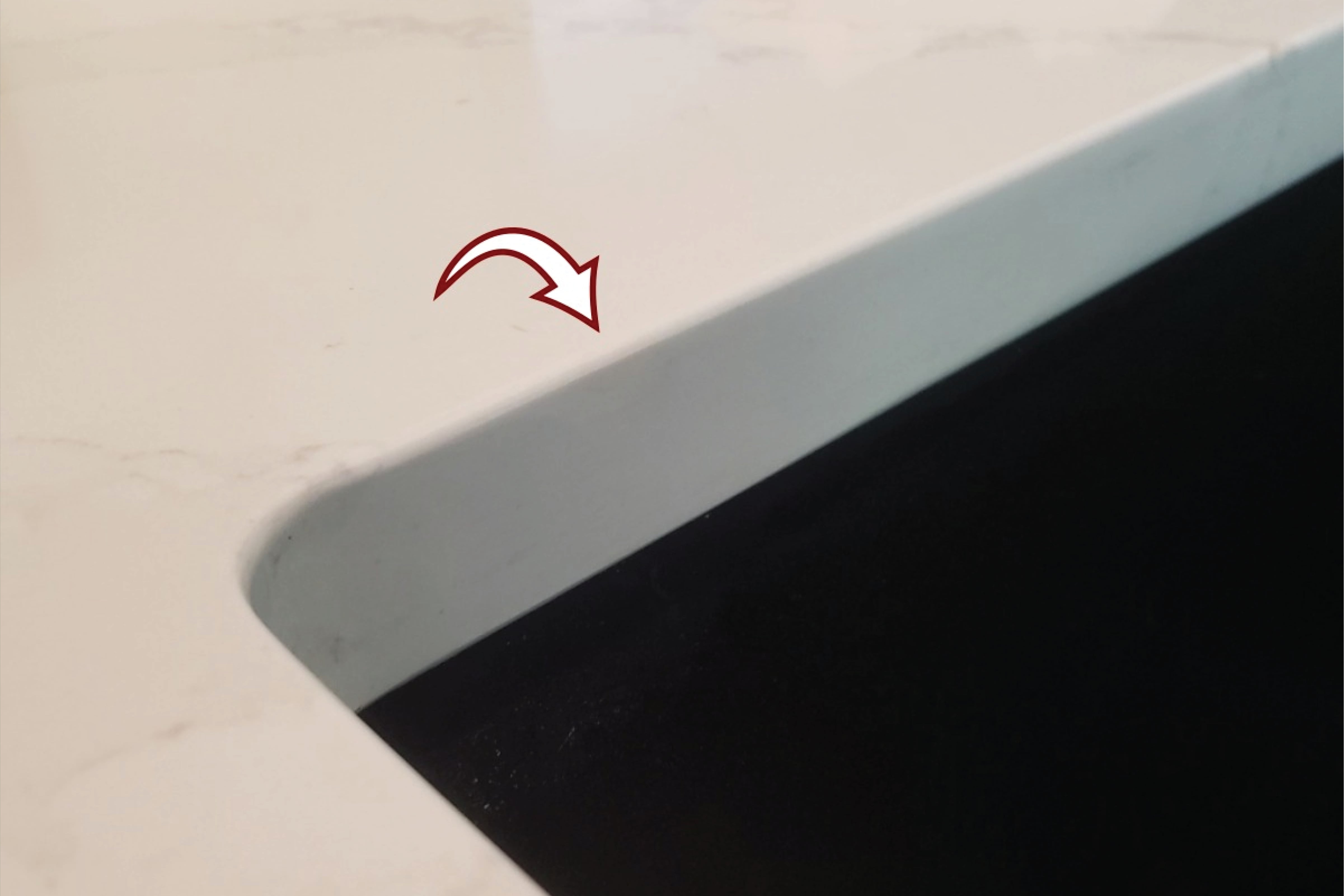 After chip repair