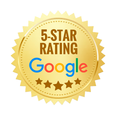 Badge 5 Star Google Reviews