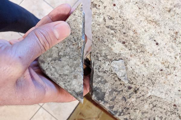 Before crack repair