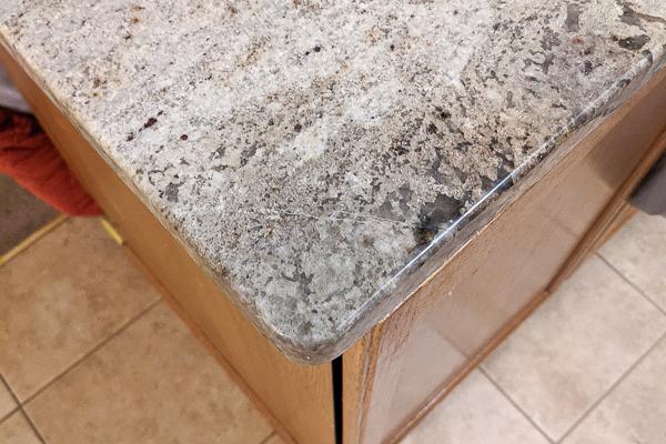 After crack repair