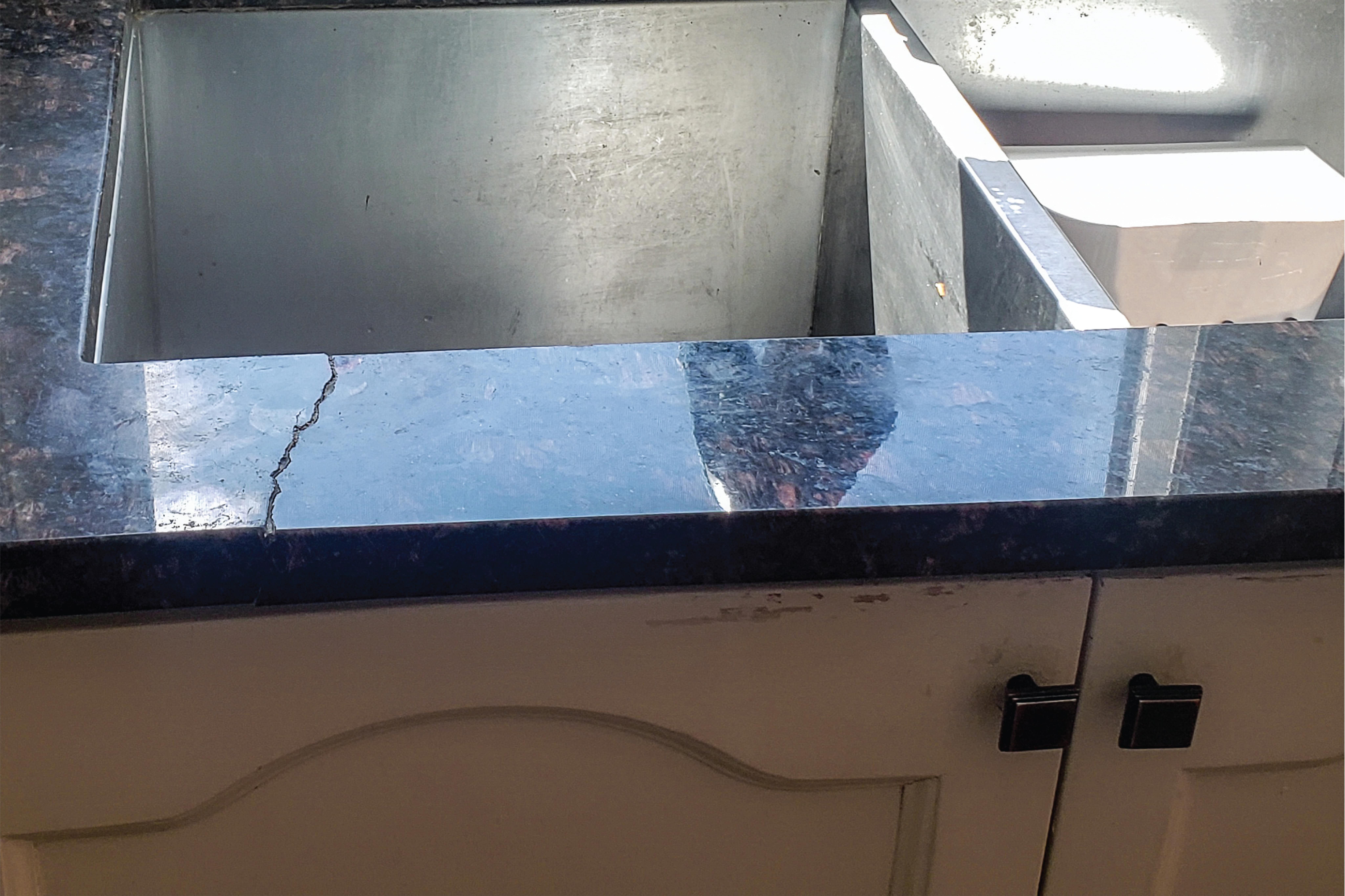 Before crack repair