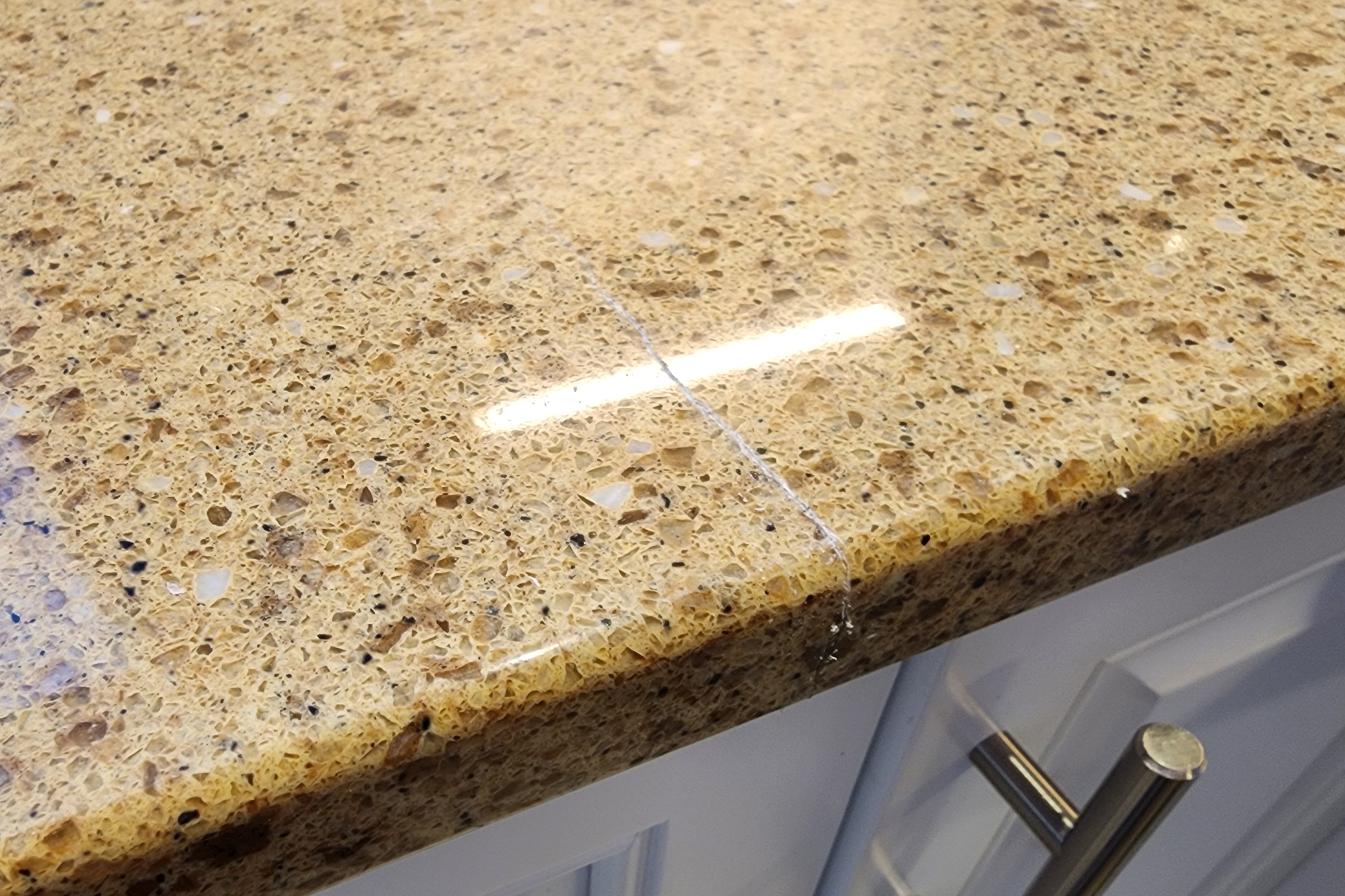 Before crack repair