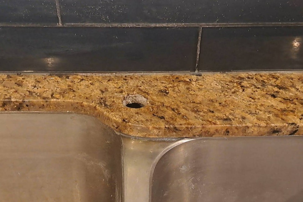 After crack repair