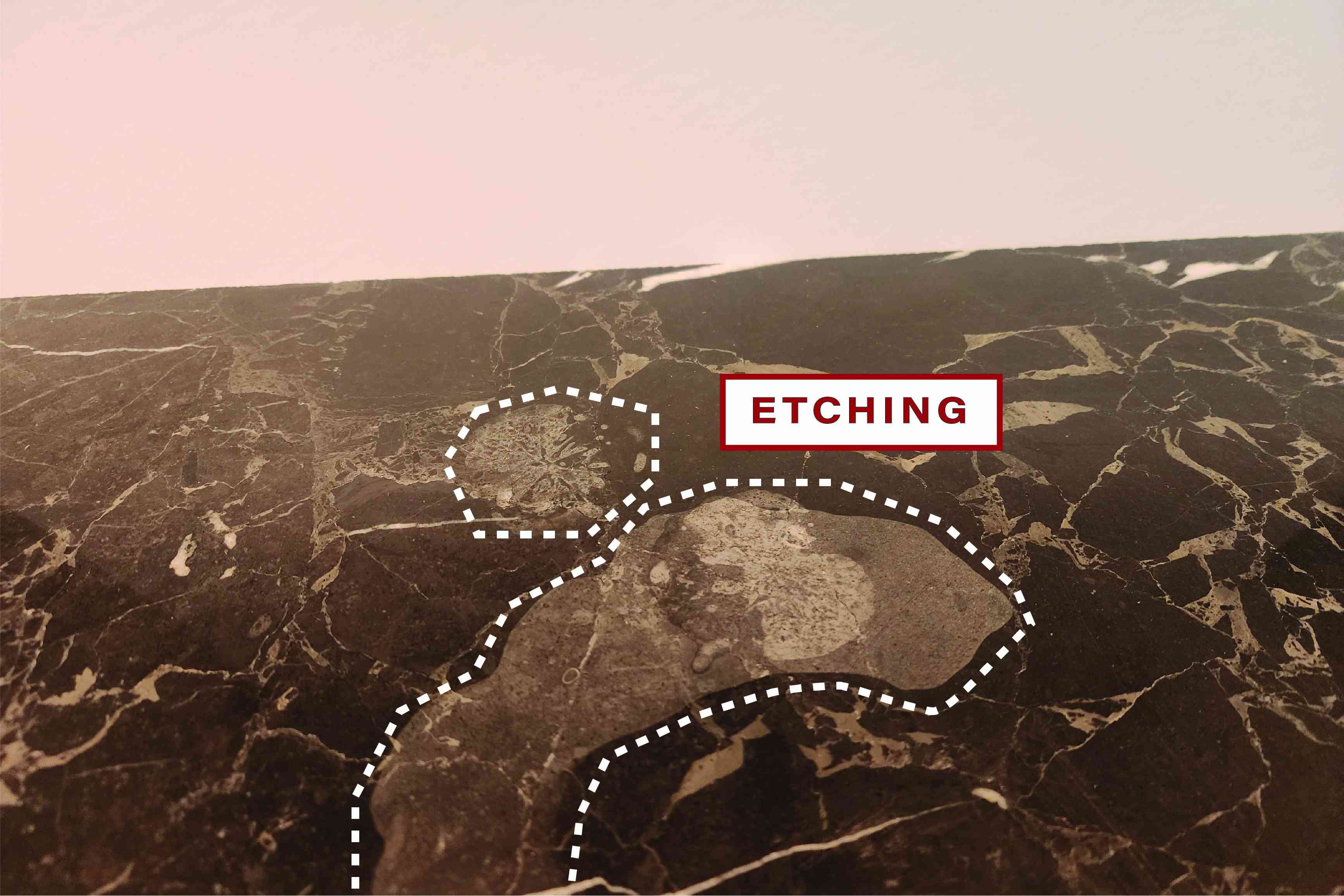 example of etching