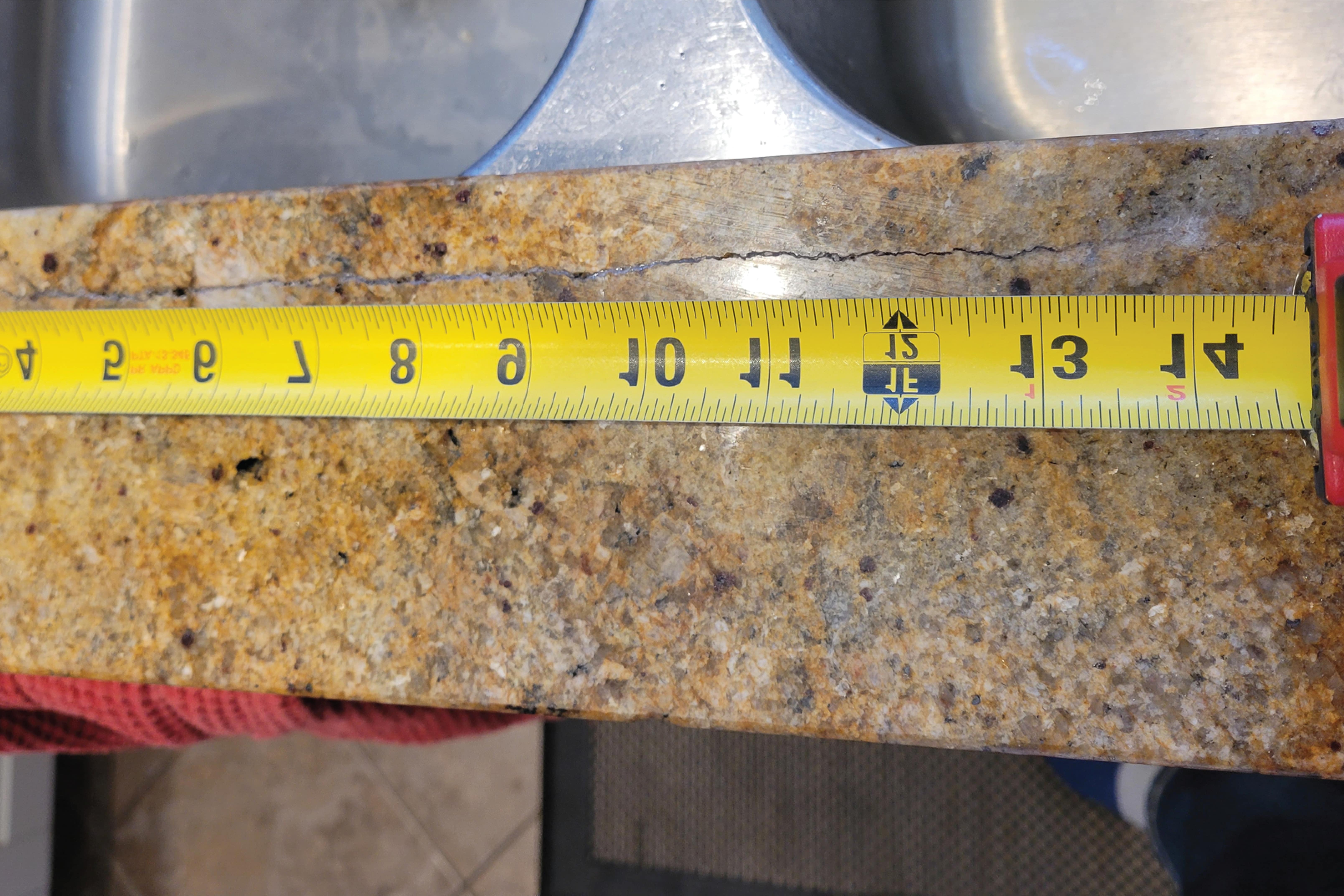 Before Rusted Rod Removal & Repair