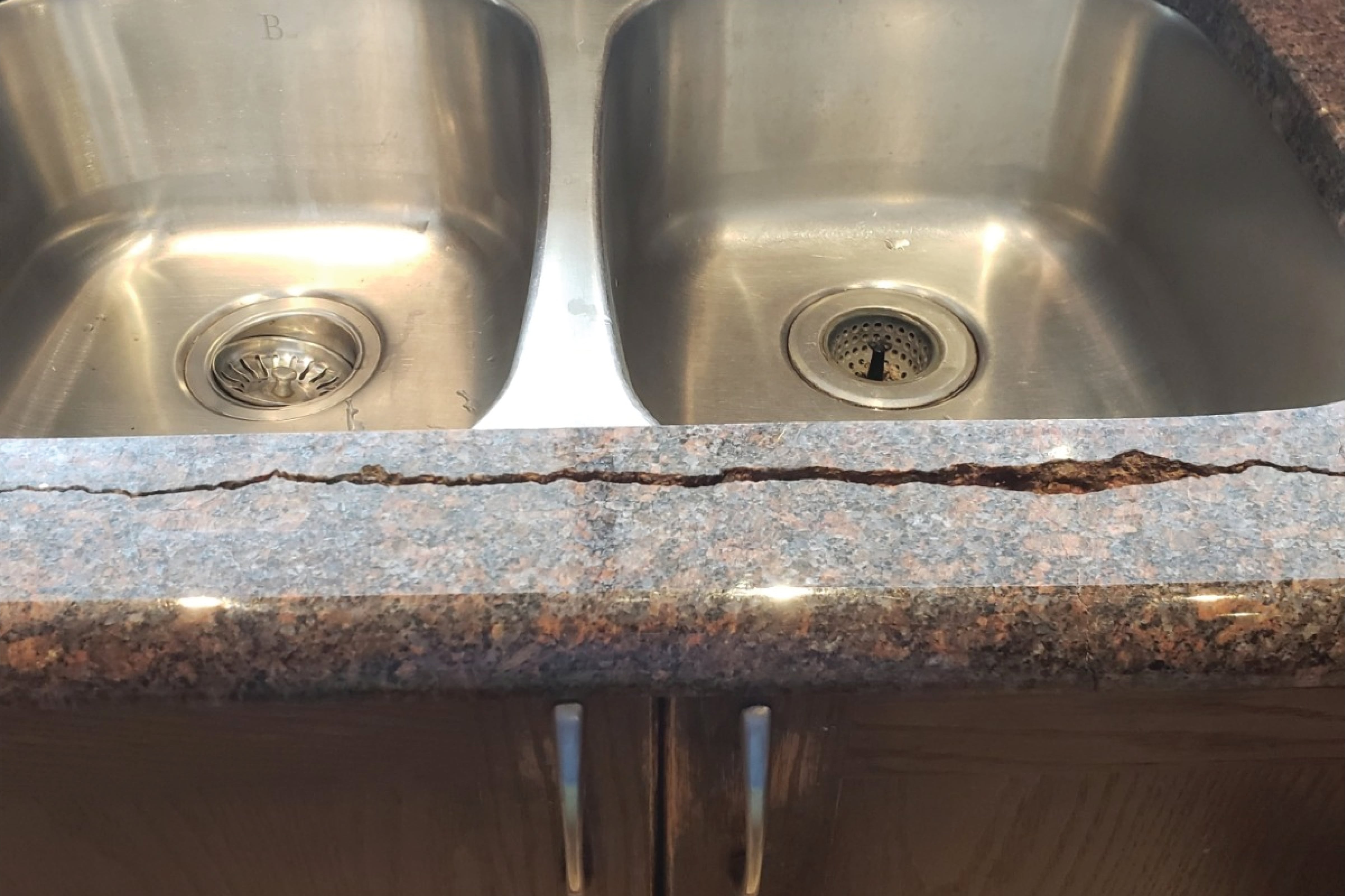 Before Rusted Rod Removal & Repair