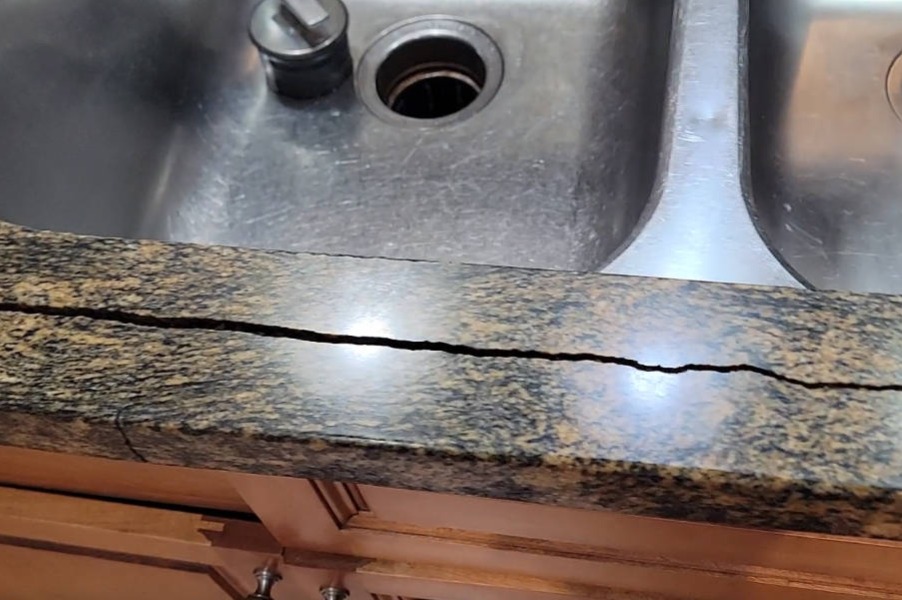 Before Rusted Rod Removal & Repair