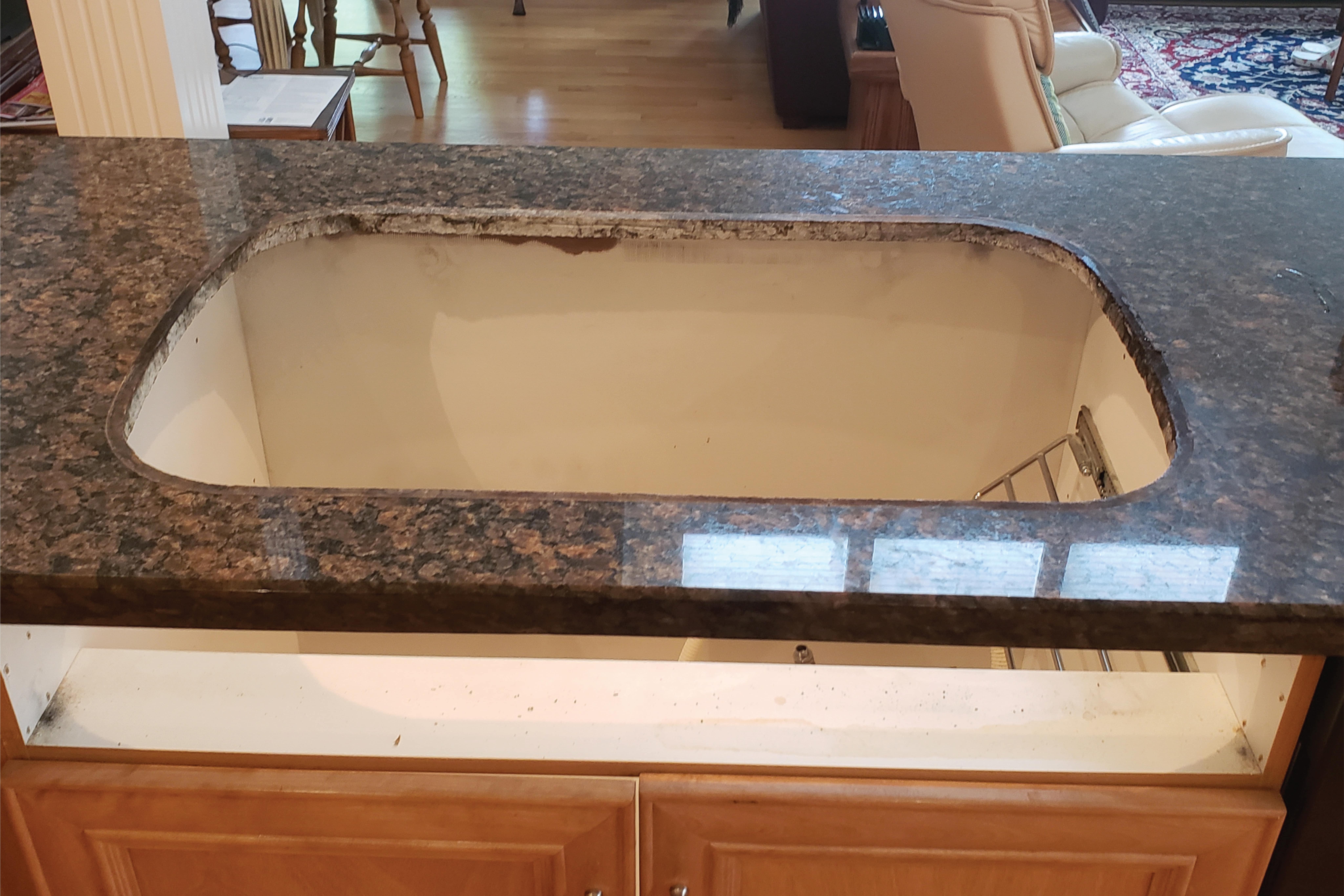 Before Sink Refitting