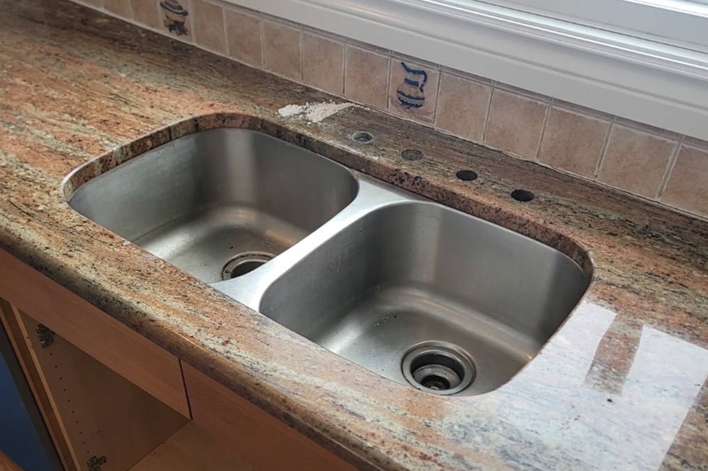 Before Sink Refitting