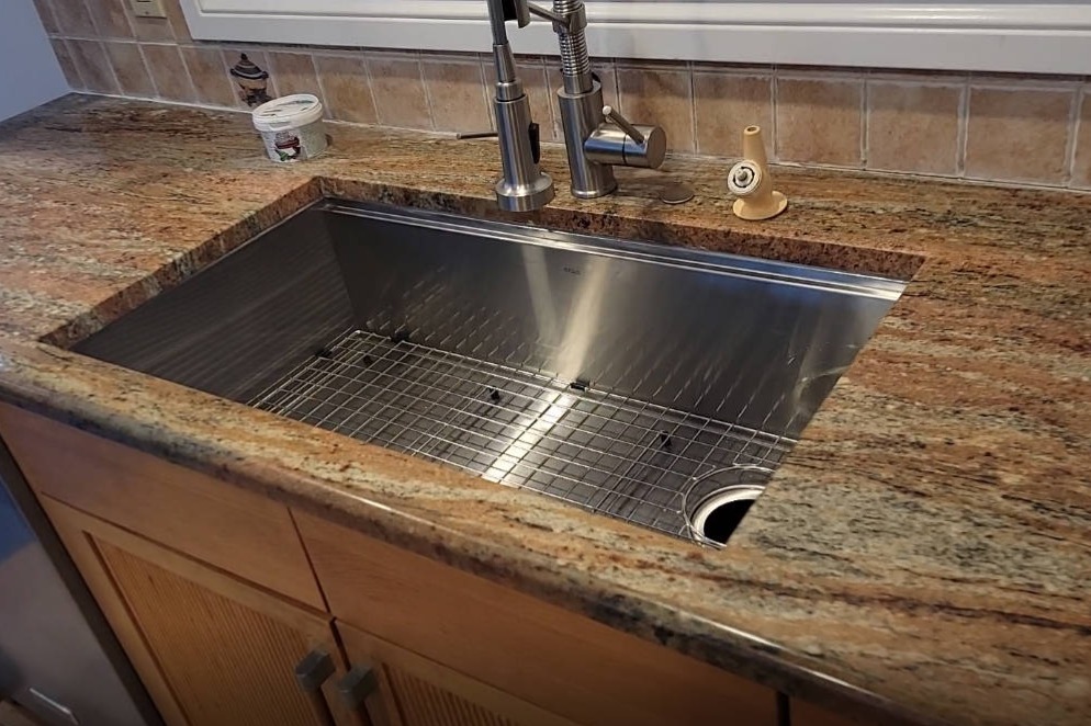 After Sink Refitting